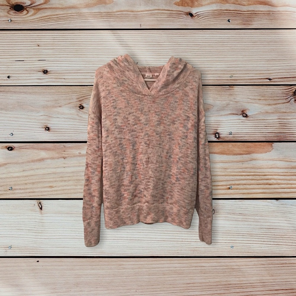 Gap Marled Sweater with Hood